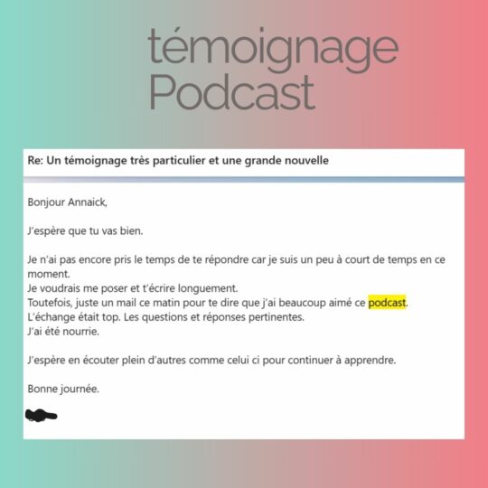 temoignage podcast